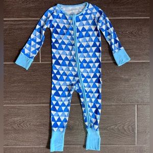Little Sleepies Blue and White Kids Pajamas